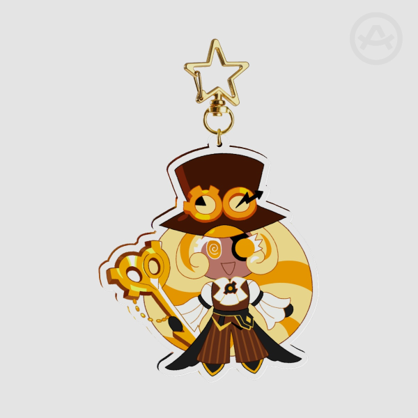 Timekeeper Cookie Keychain