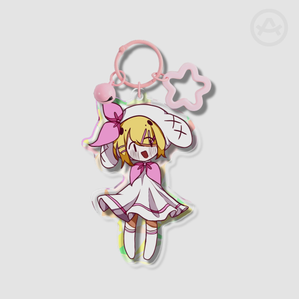 Bunny Rin Acrylic Keychains