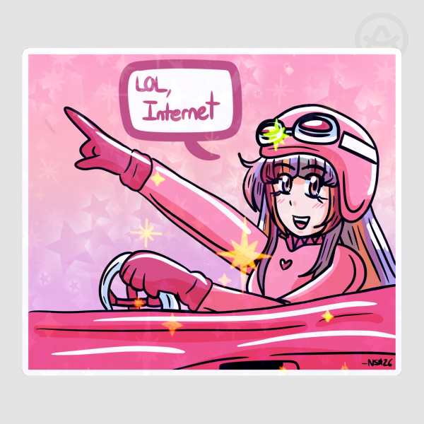 Dreamie LOL Internet Sticker