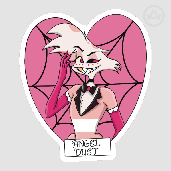 Angel Dust Portrait Sticker