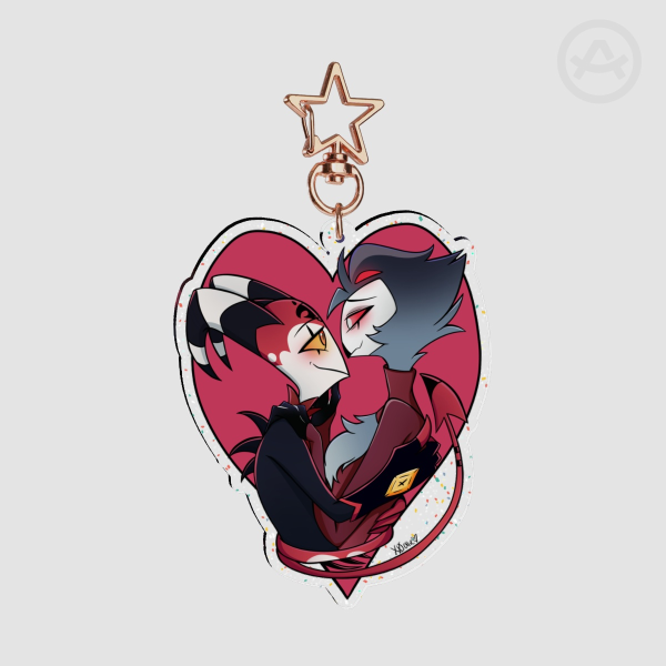 Stolitz Glitter Acrylic Keychain