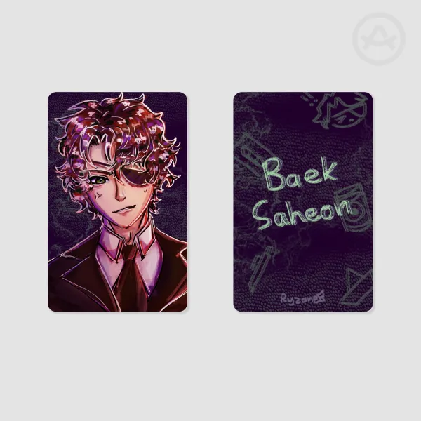 Baek Saheon Photocard