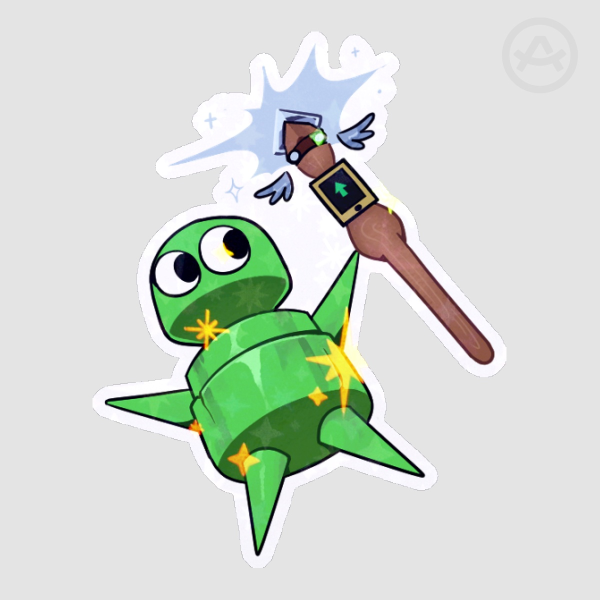 Repo Semibot Sticker (GREEN)