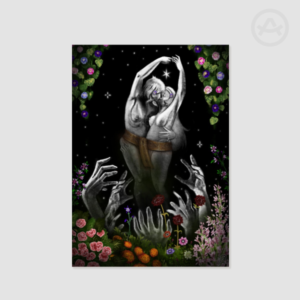 [OC] "This Garden Of Ours" Nora x Lucilla - Poster Printing