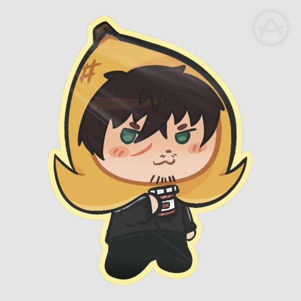 David Fruit Sticker