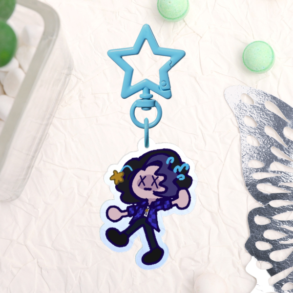 Chibi Ray [OLD] (Clear Acrylic Keychains)