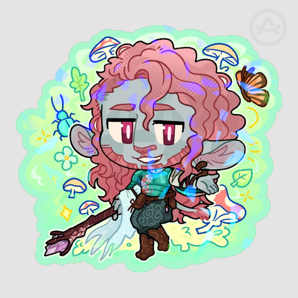 Caduceus Sticker