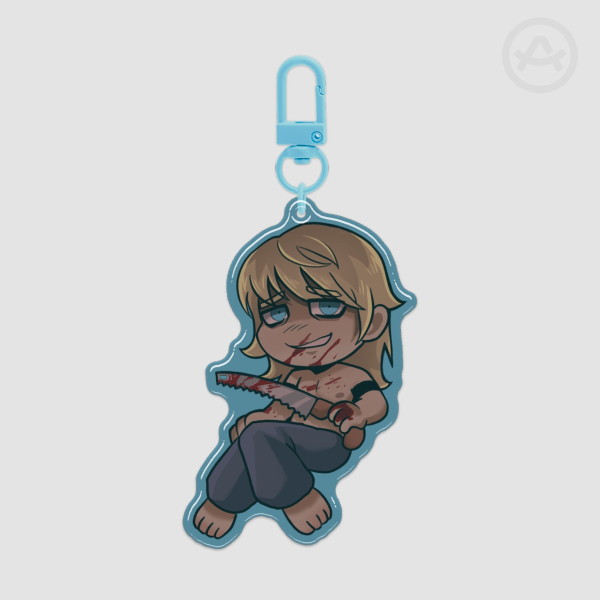 BTD Lawrence Oleander epoxy keychain