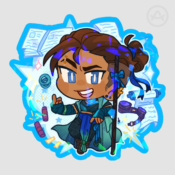 Beau Sticker