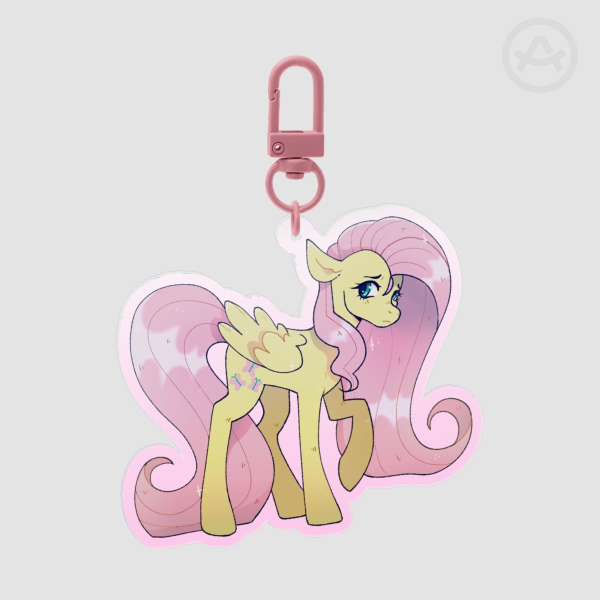 Fluttershy Keychain