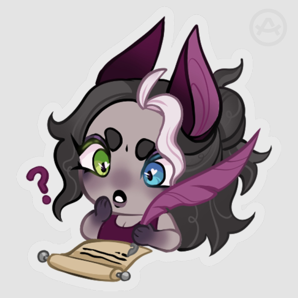 Mini Muse Writing Sticker