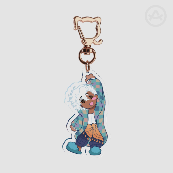 ( Date Everything! ) Mateo Manta Acrylic Keychain