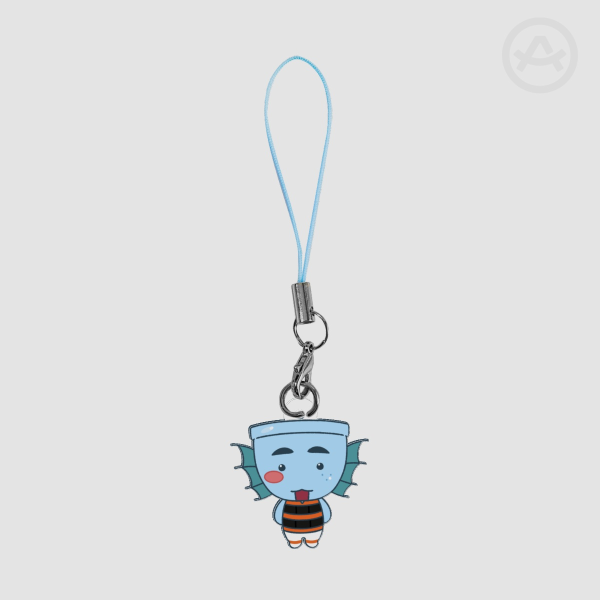 Tiny Finn phone charm