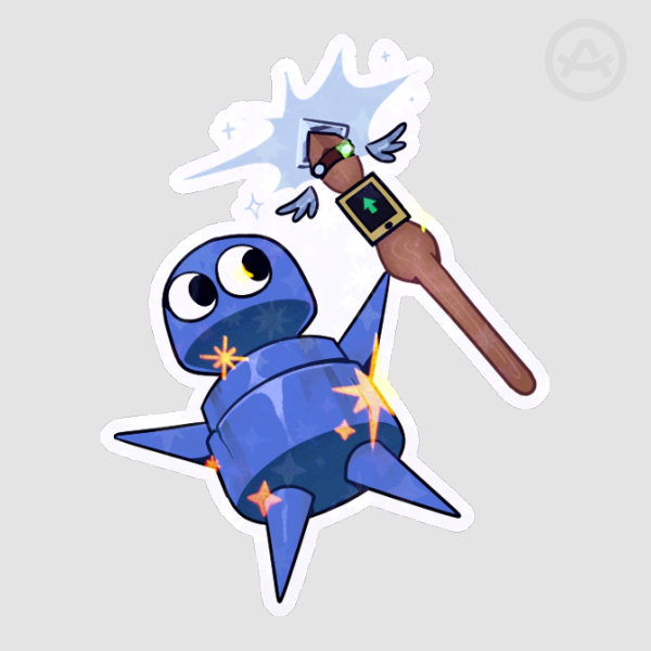Repo Semibot Sticker (BLUE)