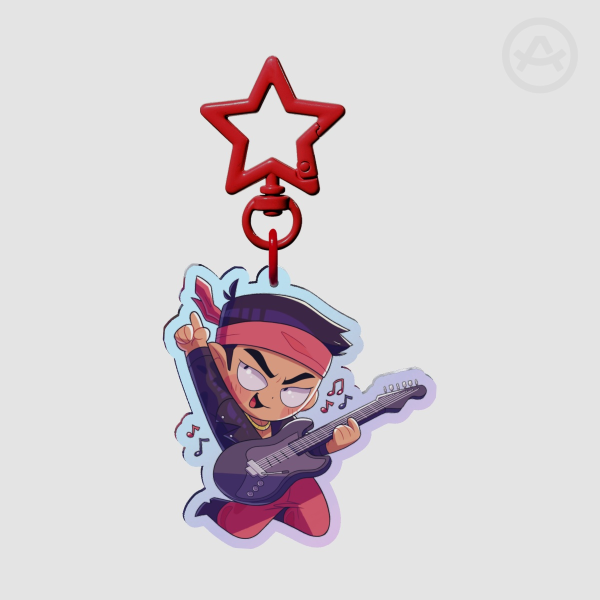 Kiryu Judgement rainbow acrylic keychain - Yakuza 0