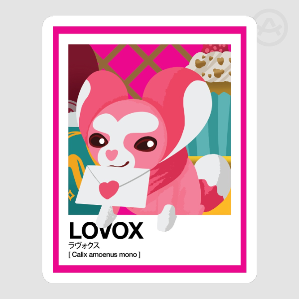 Fanart Series - Livly Islands Lovox Sticker