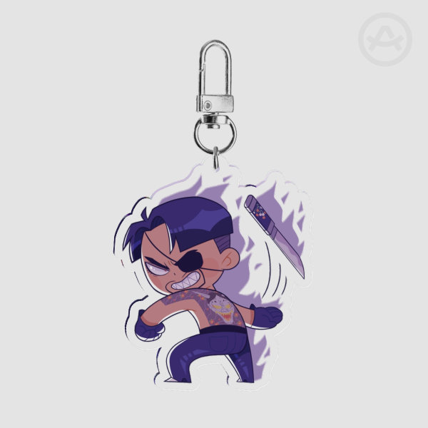 Majima Tattoo acrylic keychain - Yakuza