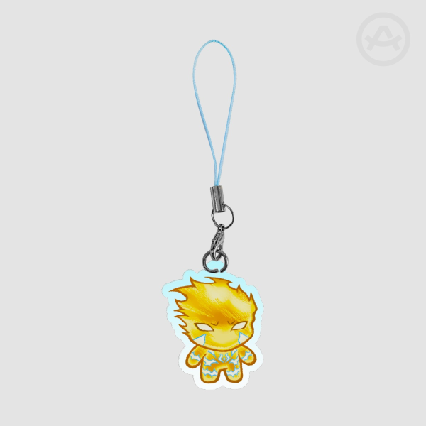Outline phone charm