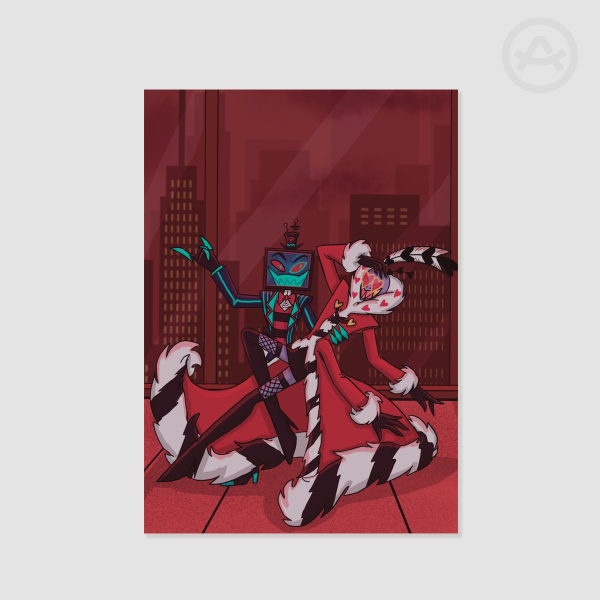 Dancing Staticmoth Poster