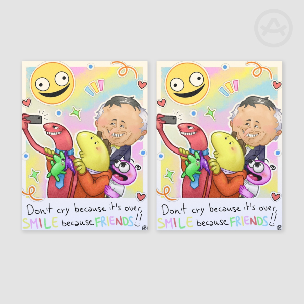 [Smiling Friends] Goodbye, Friends! - Pearl Paper Photocards