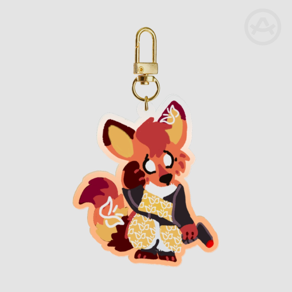 Gunslinger Twist Acrylic Keychain