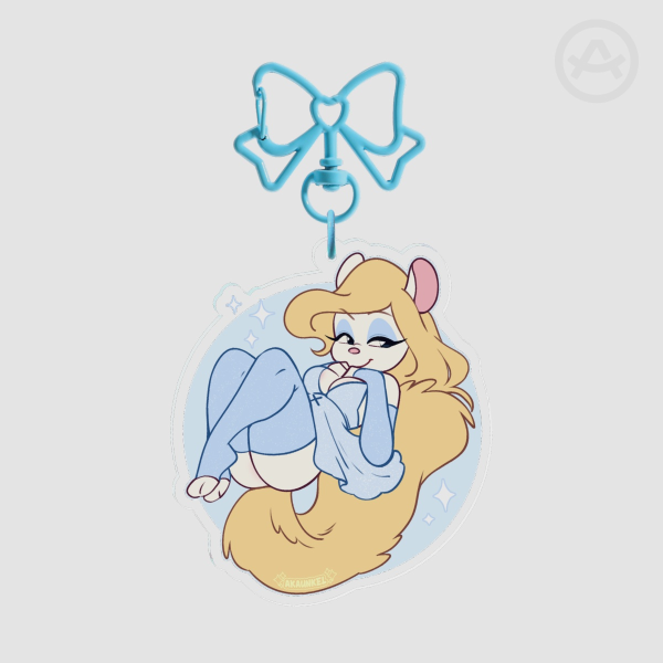Mink Blue (Keychain)