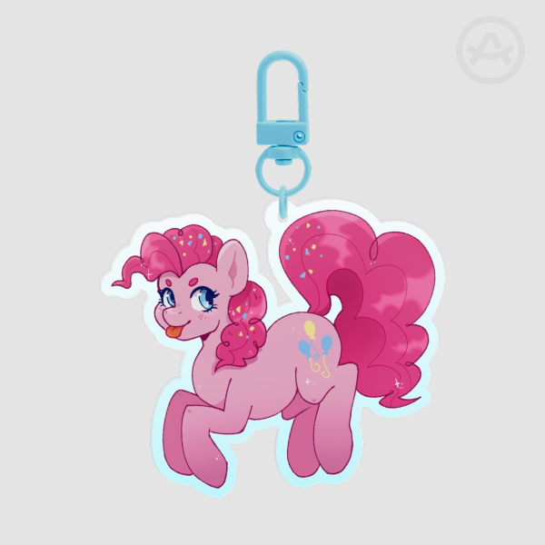 Pinkie Pie Keychain