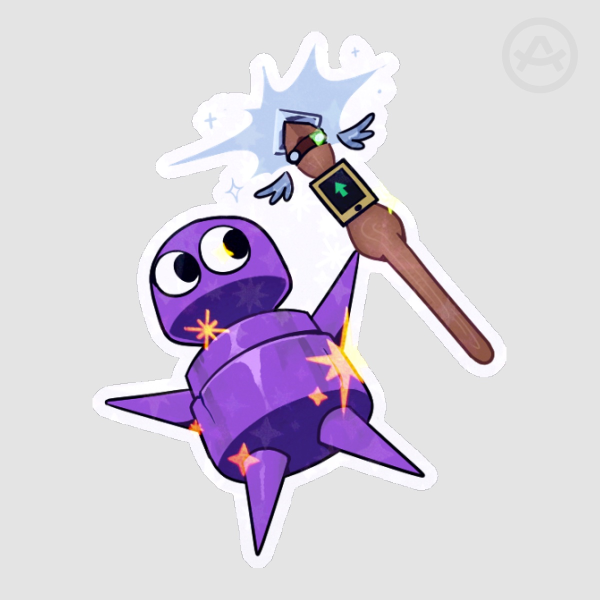 Repo Semibot Sticker (PURPLE)