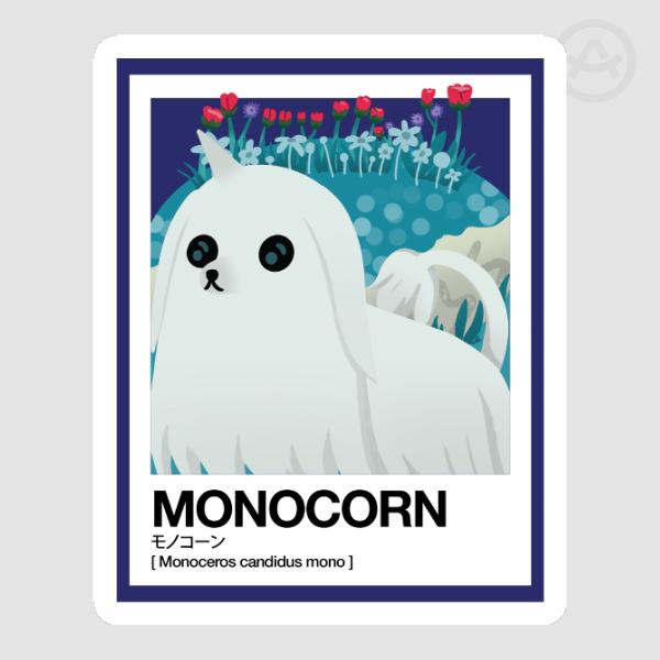 Fanart Series - Livly Islands Monocorn Sticker