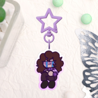 Chibi Juno [OLD] (Clear Acrylic Keychains)