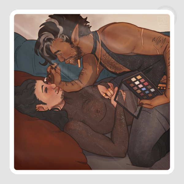lovesick sticker (glossy)