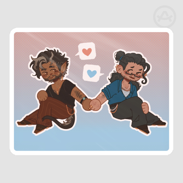 westeo heart sticker