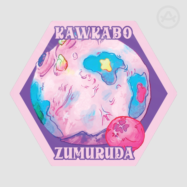 Kawkabo Zumurada - Hexagon Sticker