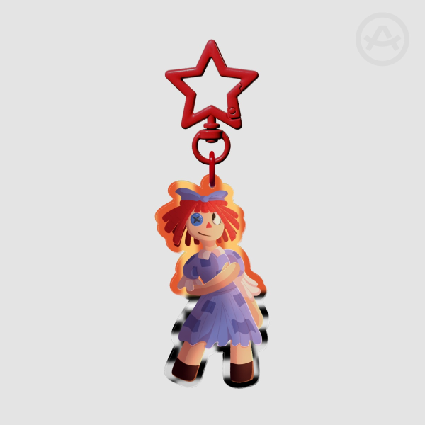 The Amazing Digital Circus Ragatha Keychain