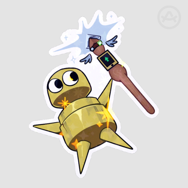 Repo Semibot Sticker (YELLOW)
