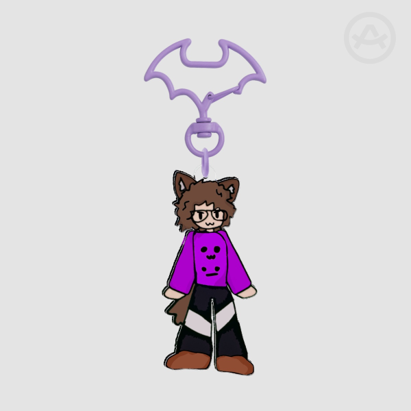Batt Keychain