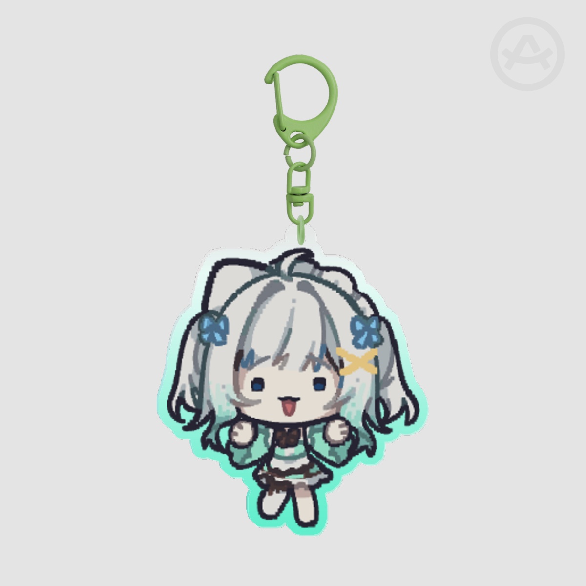 Mint Phantôme Acrylic Keychain