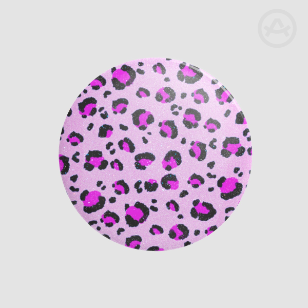 Purple Cheetah Print - Scenecore (Button Pins)