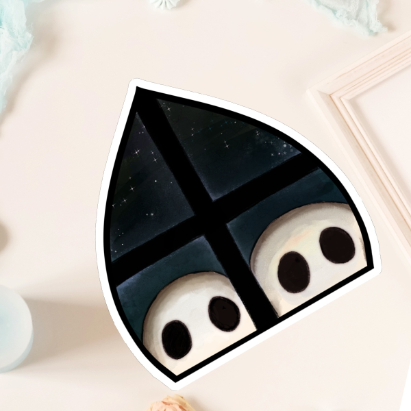 "nightcrawler watchers" Colored Edge Die Cut Stickers