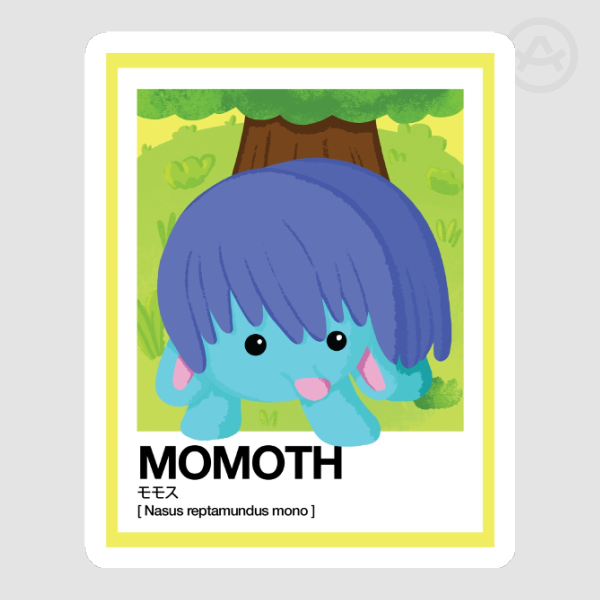 Fanart Series - Livly Islands Momoth Stickers