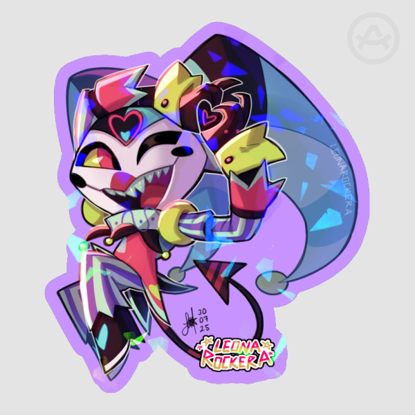 Fizzarolli Colored Edge Die Cut Stickers