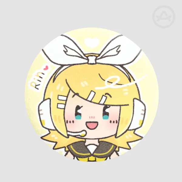 Rin Plush Badges