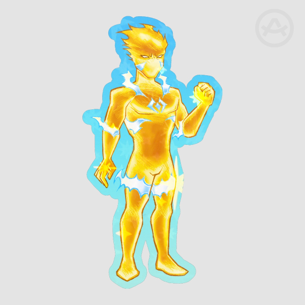Outline sticker