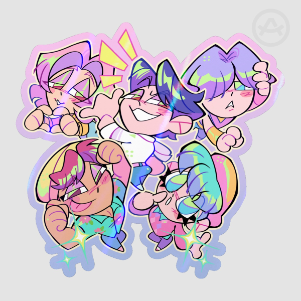 saja boys sticker