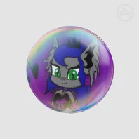 Persiflage Avatar Pin Rainbow Holo