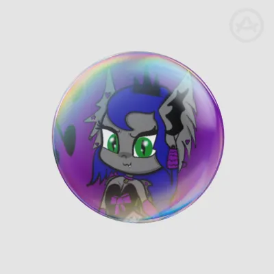 Persiflage Avatar Pin Rainbow Holo