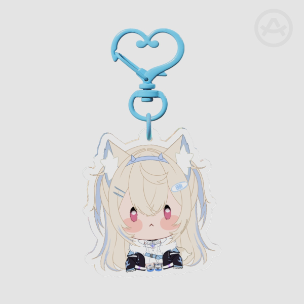 Fuwawa Abyssgard Clear Acrylic Keychain