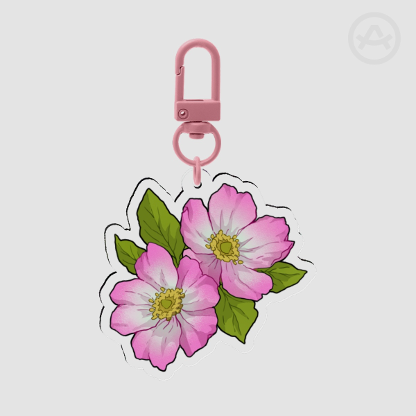 Flower Keychain