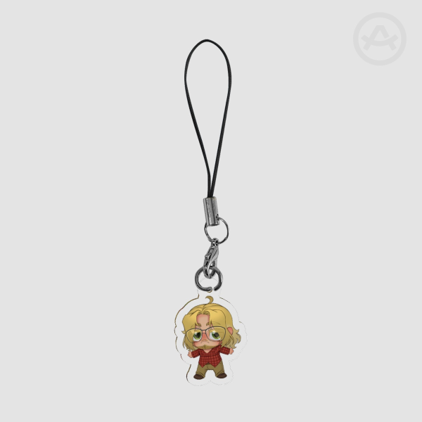 Little Jacob Clear Acrylic Keychains 3cm