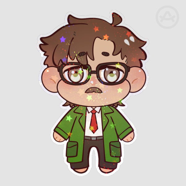 Harvey Stardew Valley Die Cut Stickers
